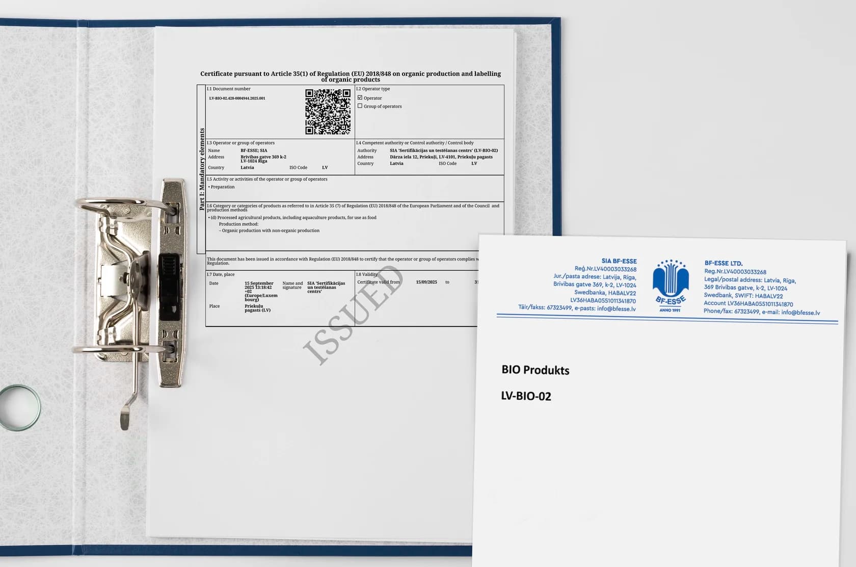 Organic Supplement Manufacturing Service with EU Certification