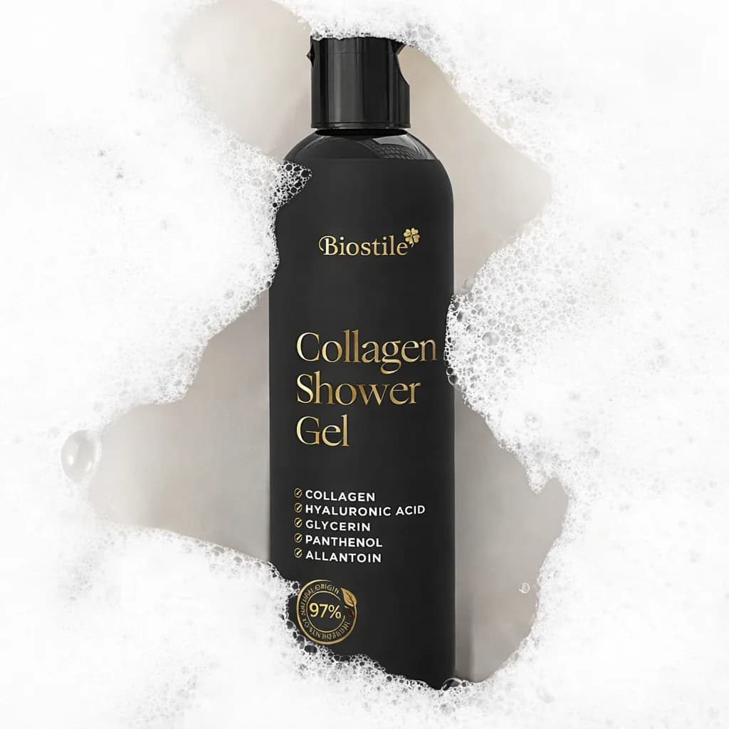 Collagen Shower Gel with Hyaluronic Acid and Panthenol