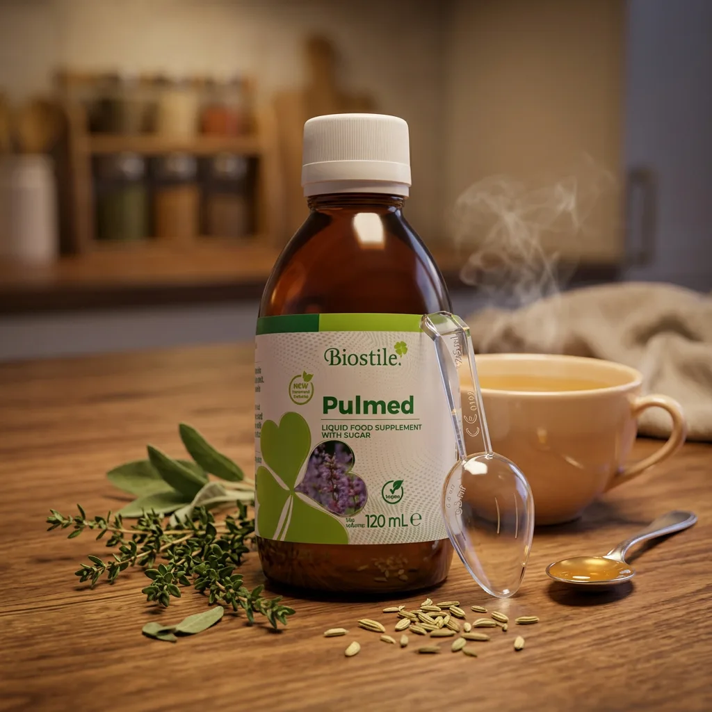 Pulmed Immune Support Dietary Supplement with Botanical Extracts and Vitamin C